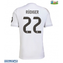 Real Madrid Antonio Rudiger #22 Hjemmedrakt 2025-26 Kortermet